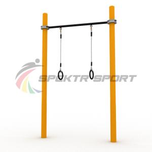 Купить Турник классический для занятий Воркаут с кольцами SP WRK-07 + Rings_76mm в Лукоянове 