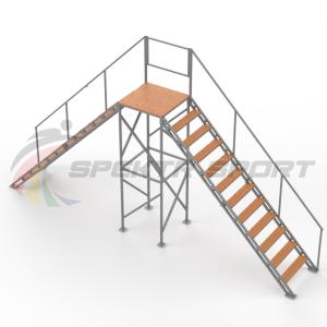 Купить ОКД Сквозная лестница в Лукоянове 