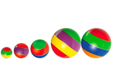Купить Мячи резиновые (комплект из 5 мячей различного диаметра) в Лукоянове 