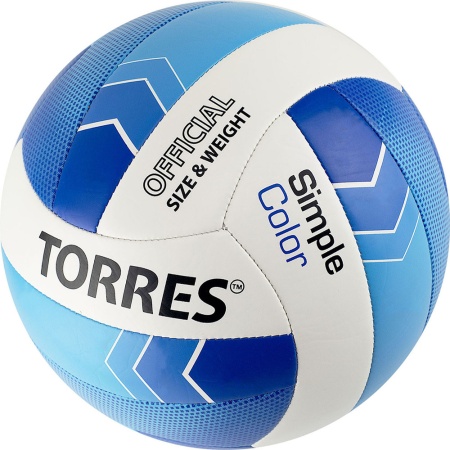 Купить Мяч волейбольный Torres Simple Color любительский р.5 в Лукоянове 